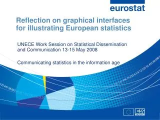 reflection on graphical interfaces for illustrating european statistics