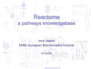 Reactome a pathways knowledgebase