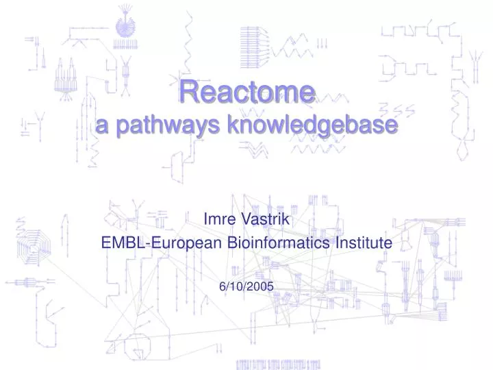 reactome a pathways knowledgebase