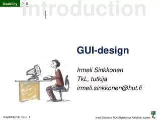 GUI-design