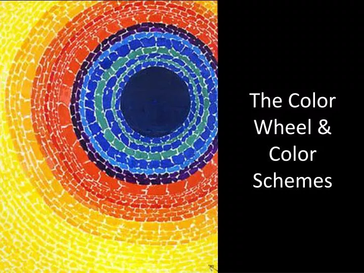 the color wheel color schemes