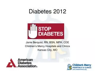 Diabetes 2012