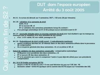 dut dans l espace europ en arr t du 3 ao t 2005