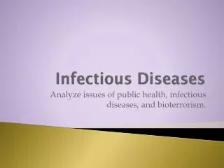 Infectious Diseases