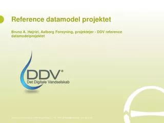 reference datamodel projektet