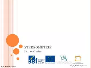 stereometrie