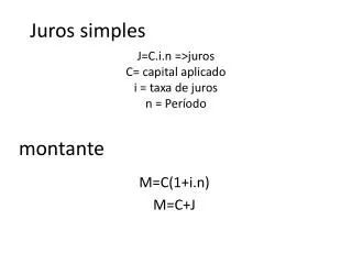 juros simples