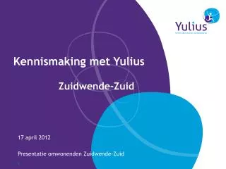 kennismaking met yulius zuidwende zuid