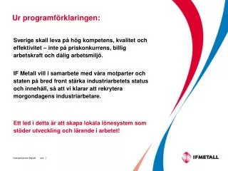 ur programf rklaringen