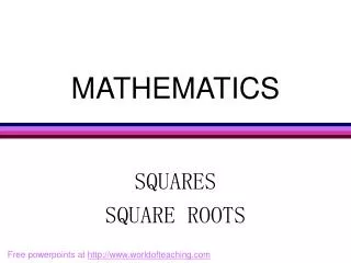 MATHEMATICS