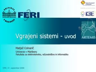 matja colnari univerza v mariboru fakulteta za elektrotehniko ra unalni tvo in informatiko