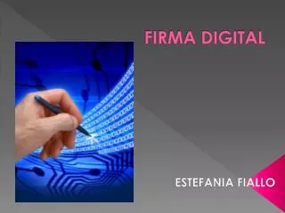 firma digital