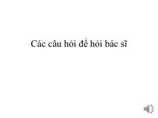 ca c c u ho i ho i ba c si