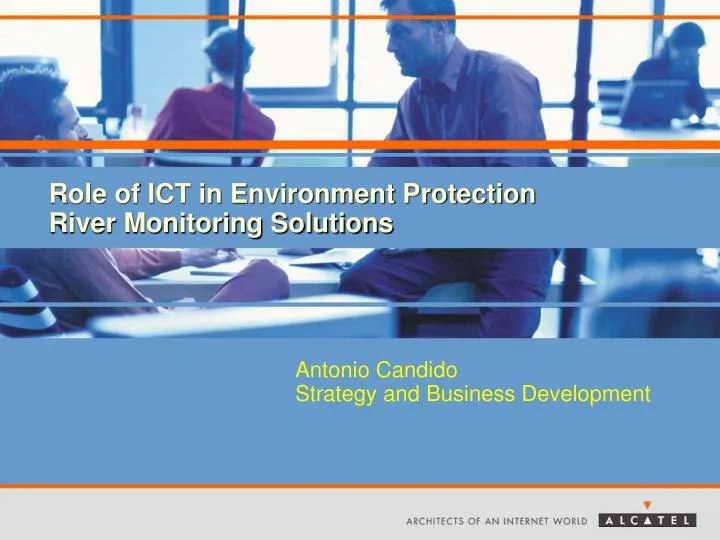 role of ict in environment protection river monitoring solutions