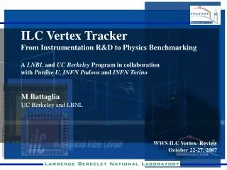 ILC Vertex Tracker From Instrumentation R&amp;D to Physics Benchmarking