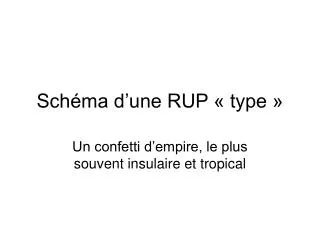 sch ma d une rup type