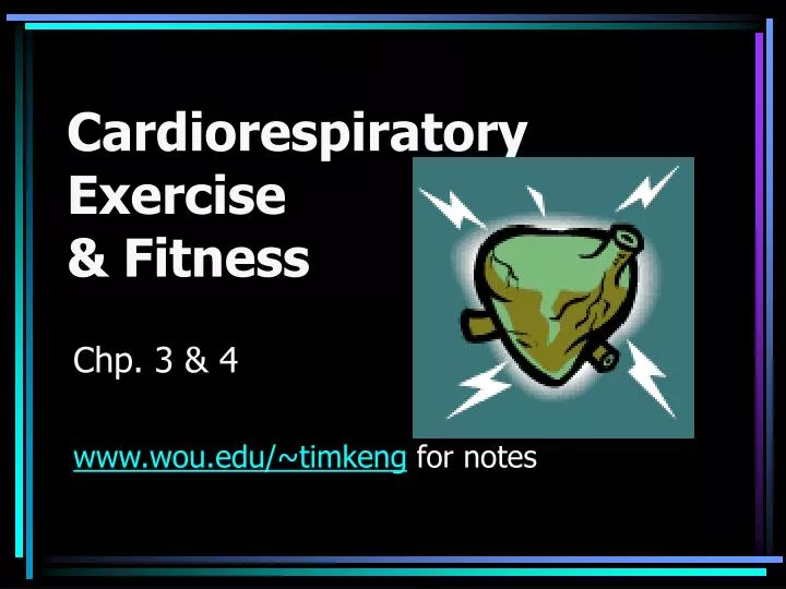 cardiorespiratory exercise fitness