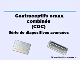 contraceptifs oraux combin s coc