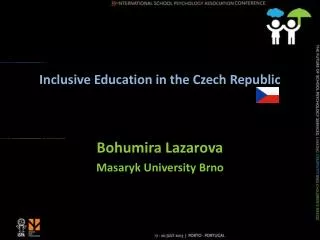 Inclusive Education in the Czech Republic