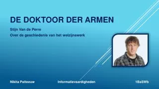 de doktoor der armen