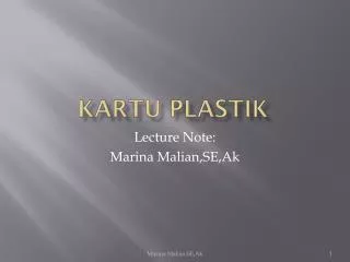 kartu plastik