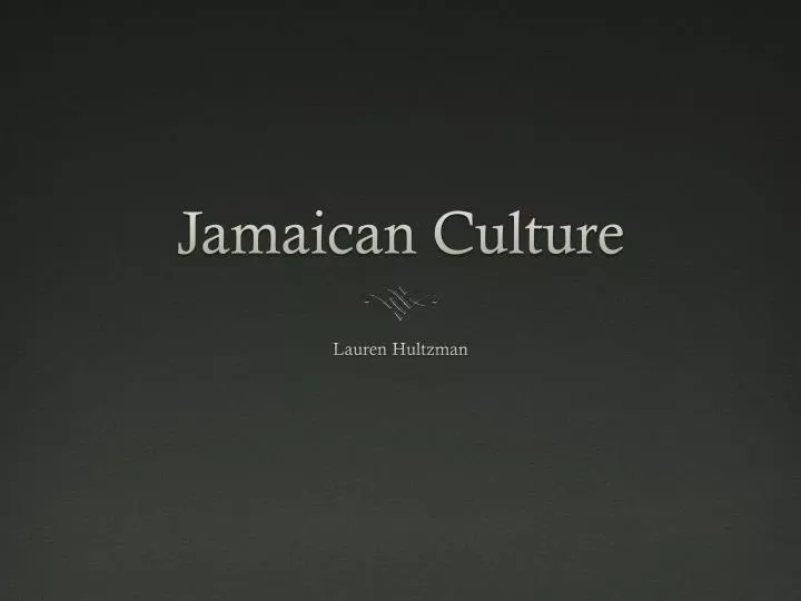 jamaican culture