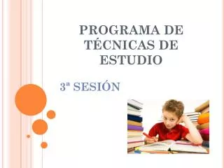 programa de t cnicas de estudio