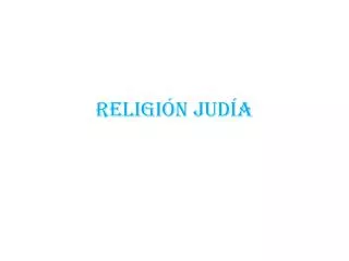 religi n jud a