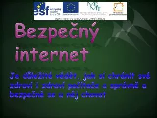 bezpe n internet