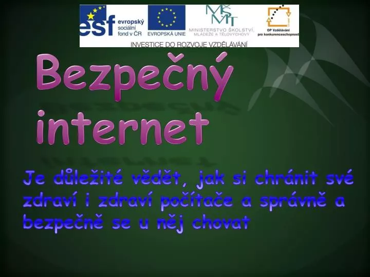 bezpe n internet