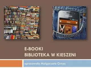 e booki biblioteka w kieszeni