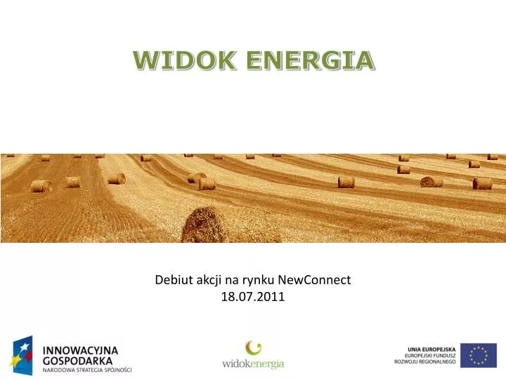 widok energia