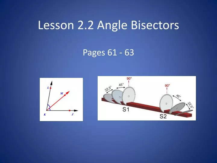 lesson 2 2 angle bisectors