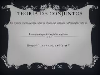 teor a de conjuntos