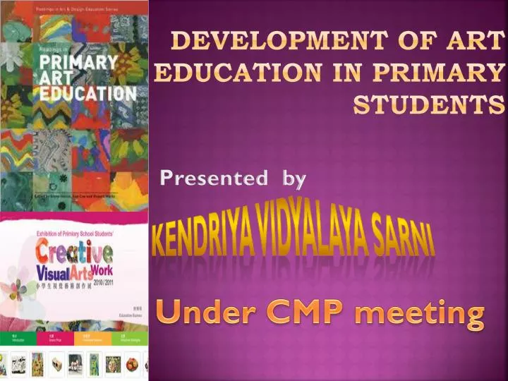 development of art education in primary students