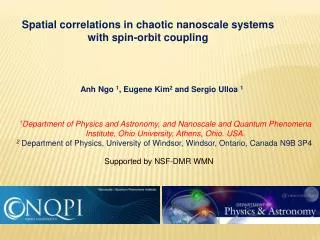 Spatial correlations in chaotic nanoscale systems with spin-orbit coupling