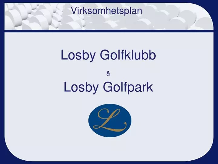 losby golfklubb losby golfpark