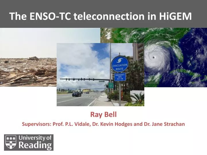 the enso tc teleconnection in higem