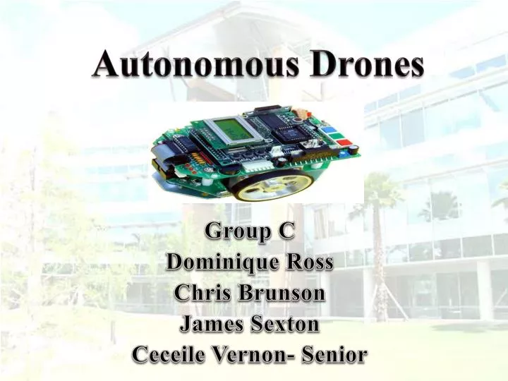 autonomous drones