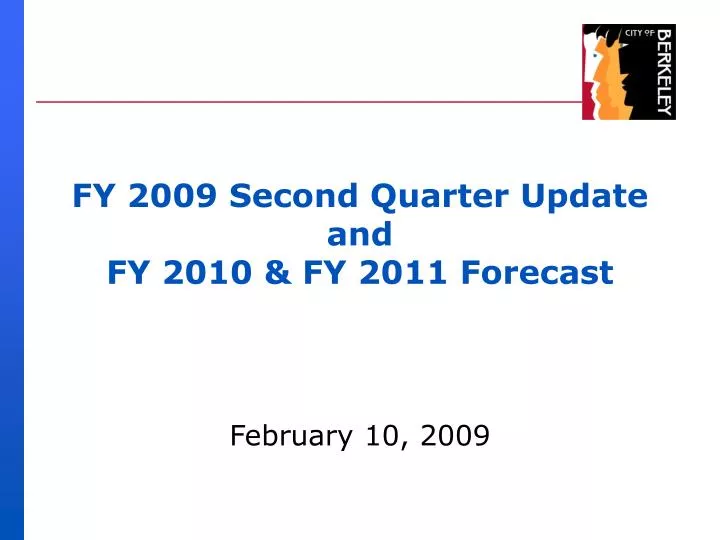 fy 2009 second quarter update and fy 2010 fy 2011 forecast