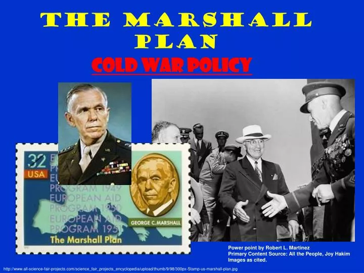 the marshall plan