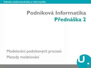 podnikov informatika p edn ka 2