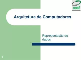 arquitetura de computadores