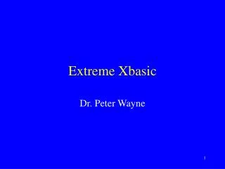 extreme xbasic