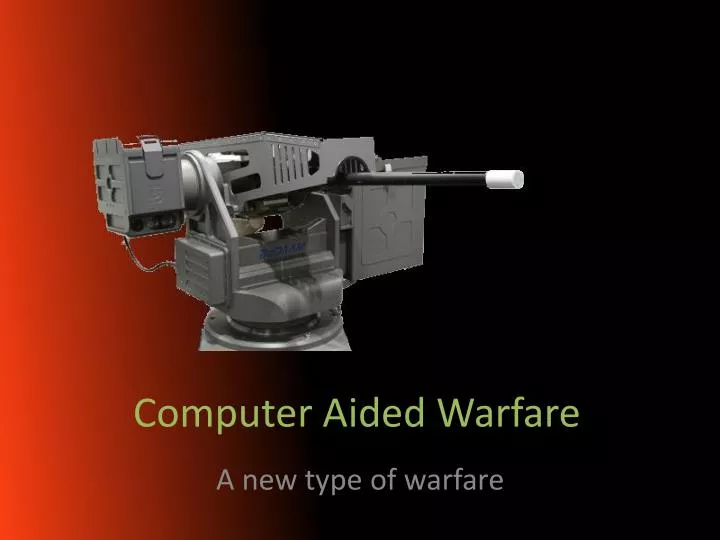 computer aided warfare
