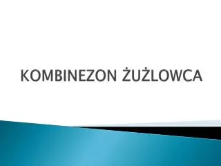 kombinezon u lowca