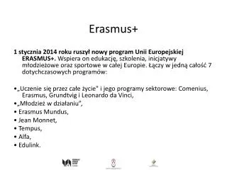 erasmus