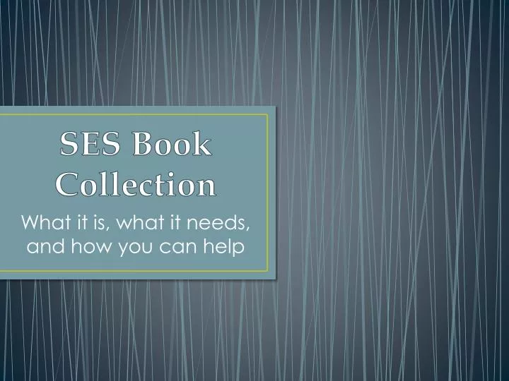 ses book collection