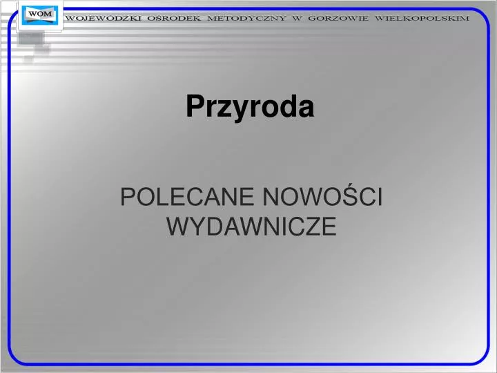 przyroda