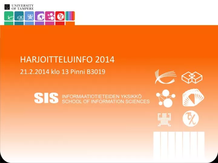 harjoitteluinfo 2014